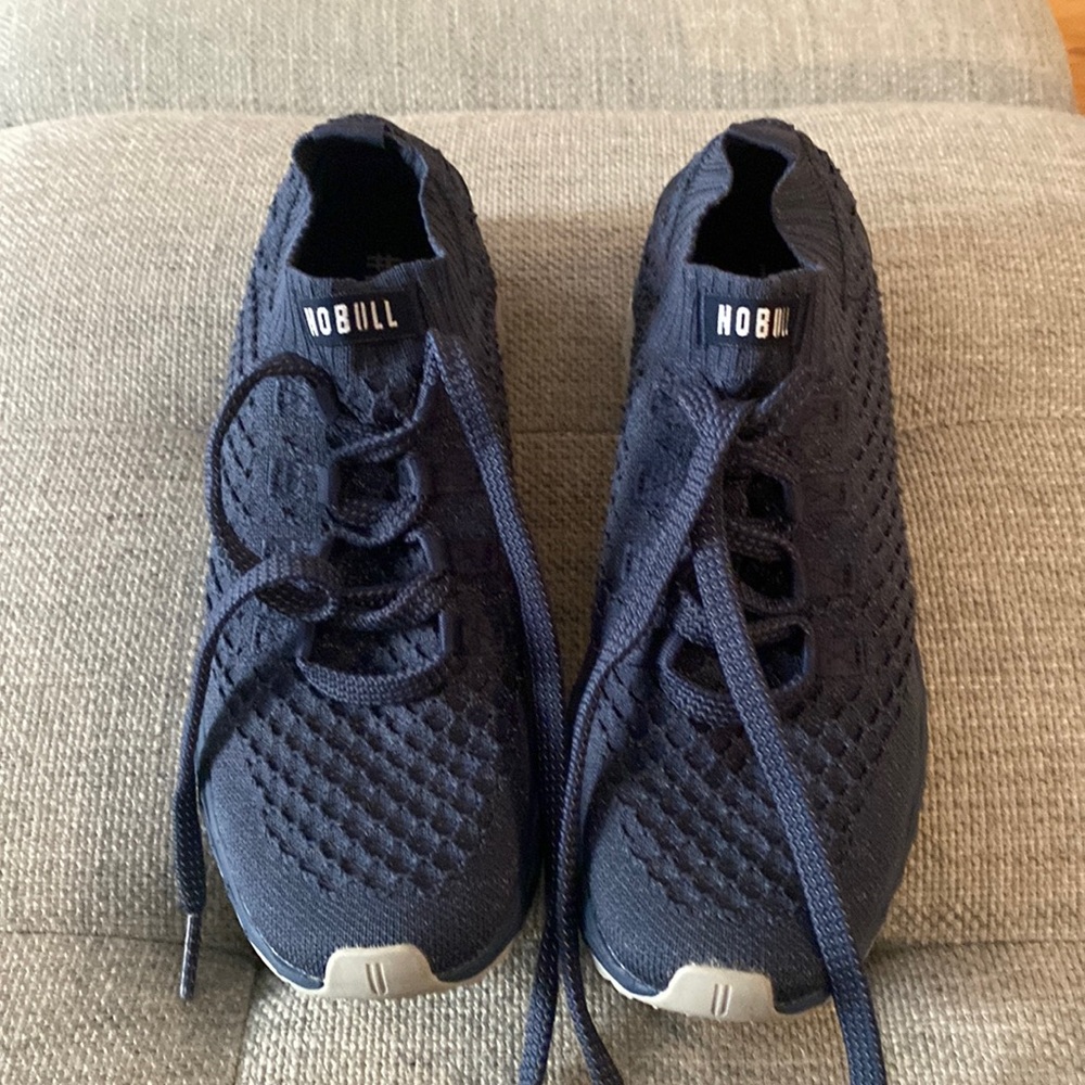 Nobull Blue Knit Runner Sneakers